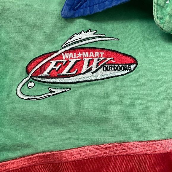 Pro Wear One Professional Competition Fisherman Fishing Button Shirt Men Medium - Picture 6 of 8